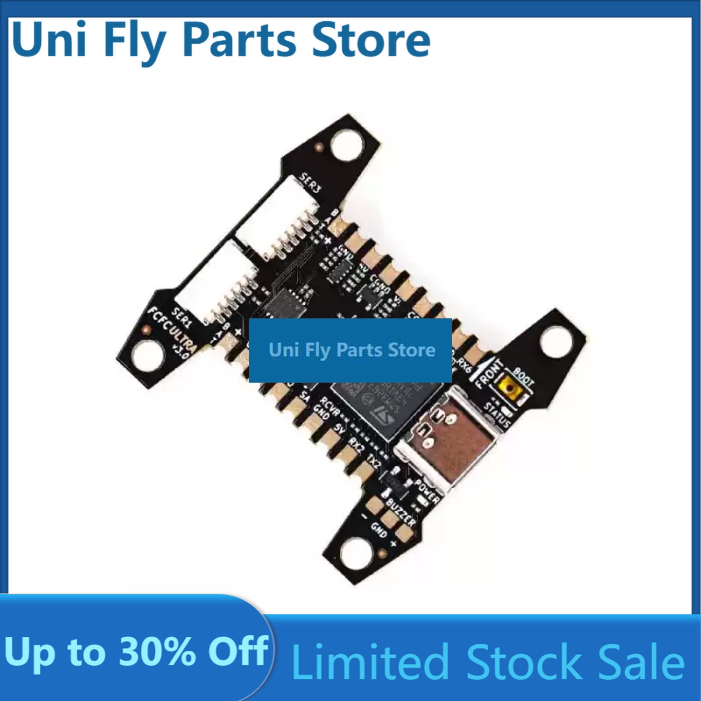 Drone Buzzer - UniFlyKISS ULTRA V3 Flugsteuerung für FPV-Renndrohnen